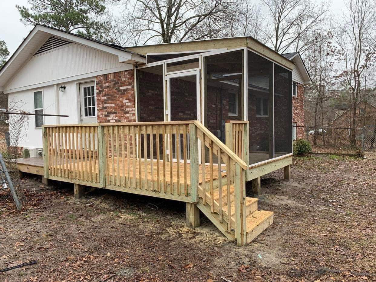 Roof Covered Porches